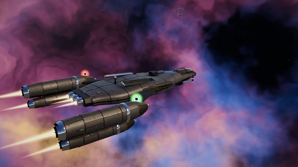 Soberano, caça T5 da Halcyon Armada, captura do jogo