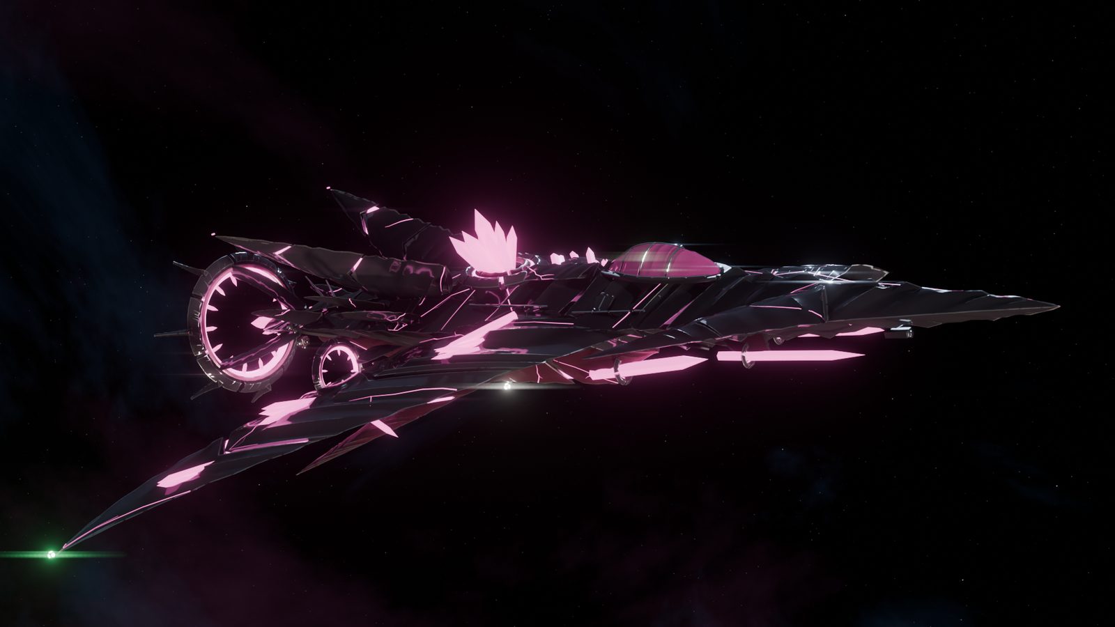 Obsidiana, caça T6 da Linha Kharr capturada